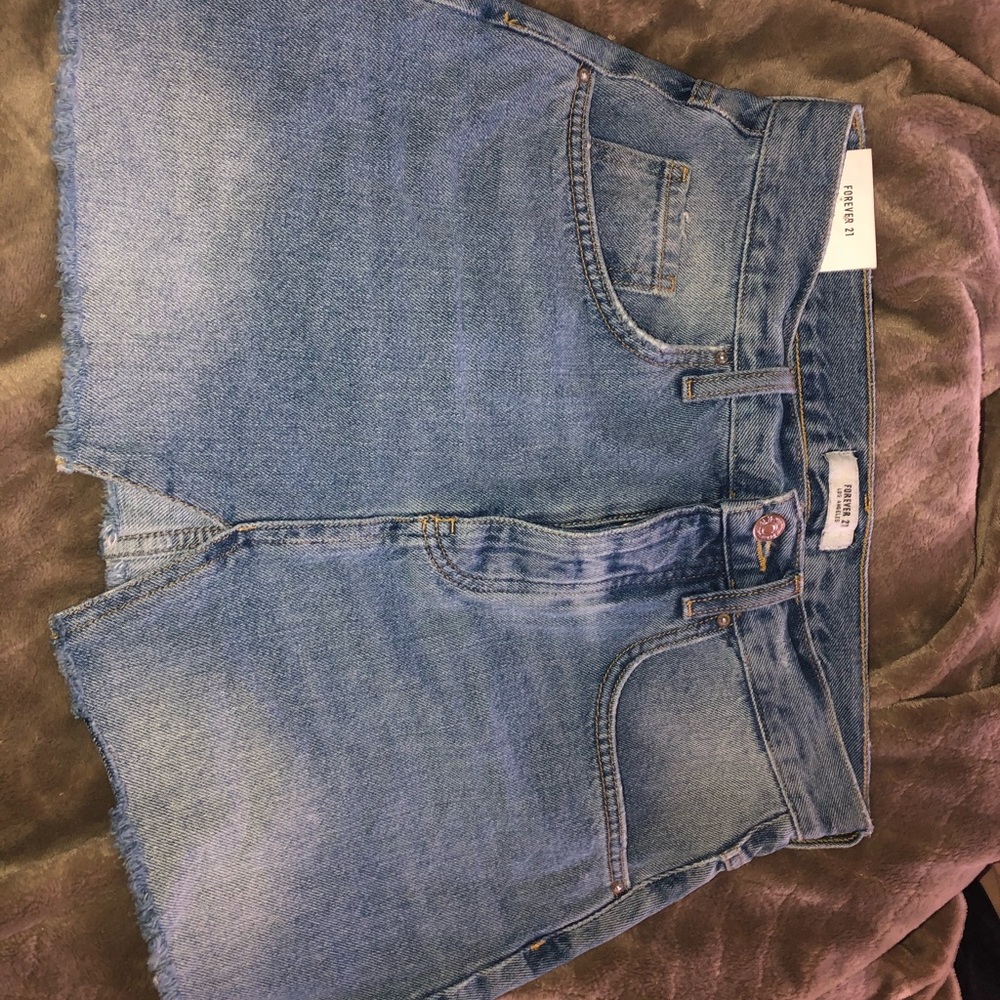 Mini Jean skirt